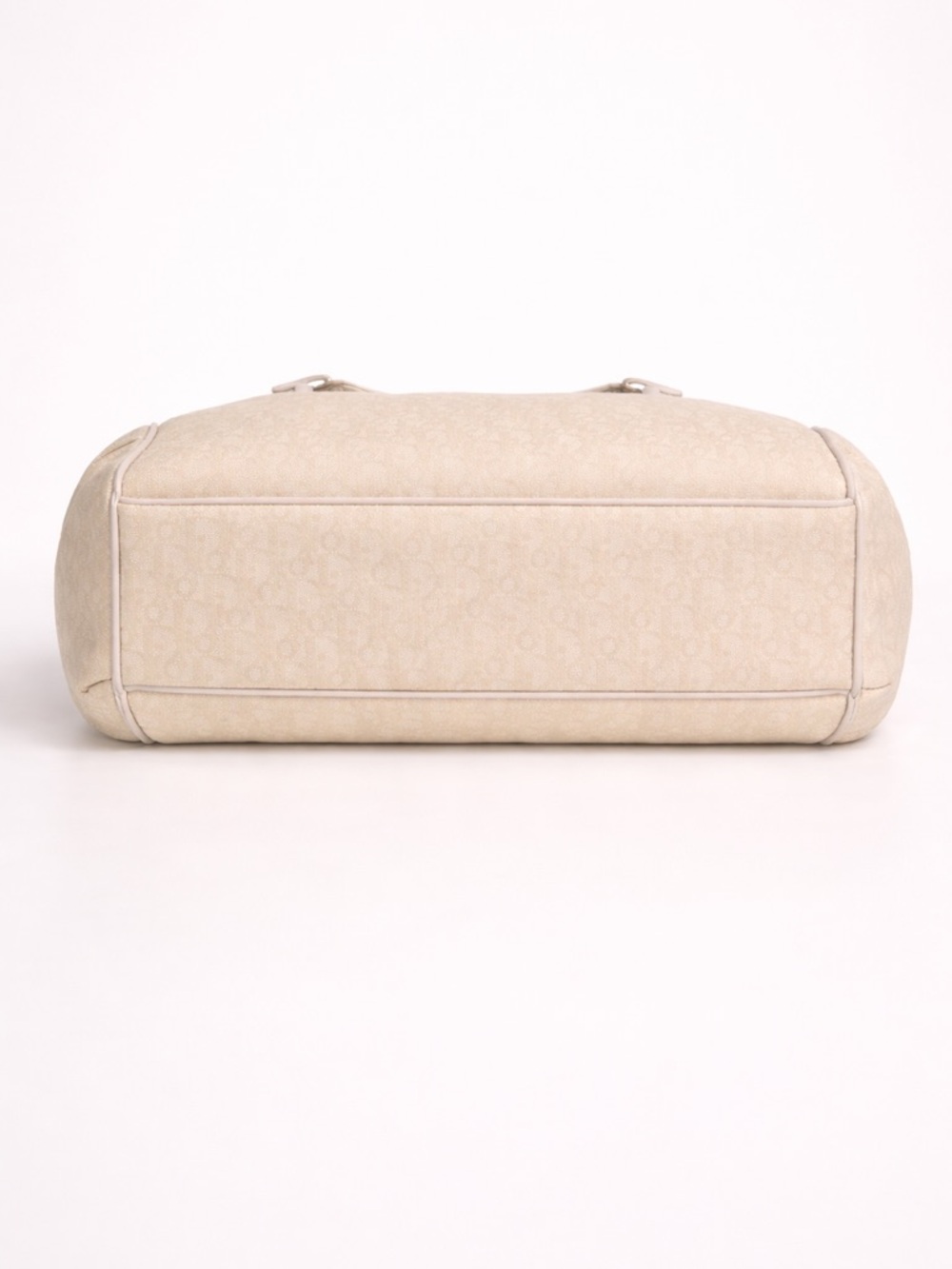 Christian Dior Diorissimo Trotter Canvas Tote Bag Cream Charm - Picture 5 of 12